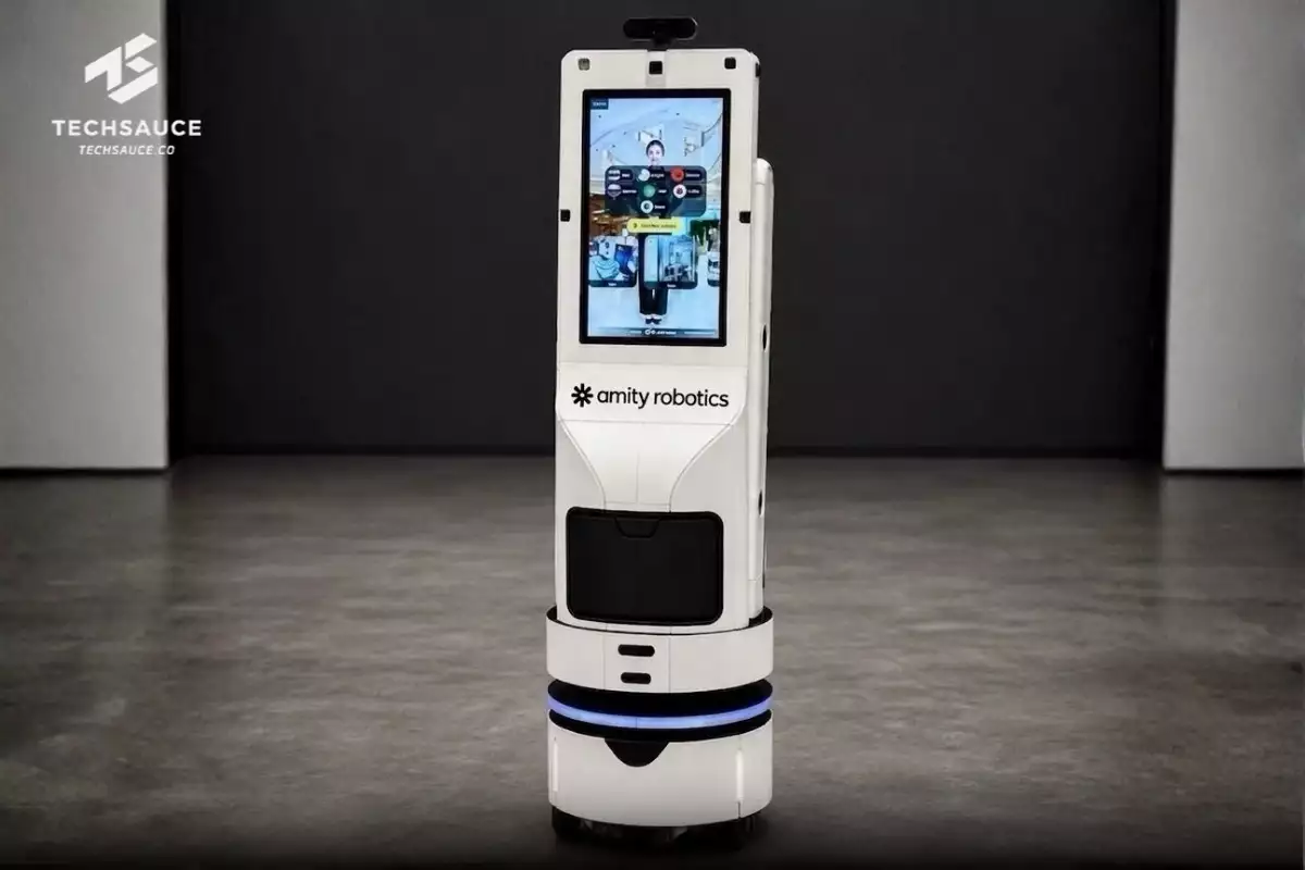 Amity Robotics team image used with coverage of its seed round and expansion plans.