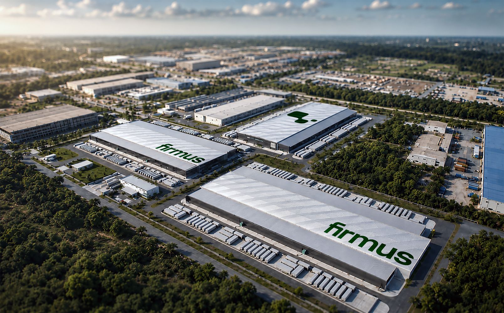 Firmus source image for its AI factory campus announcement with Nvidia and DayOne in Batam.
