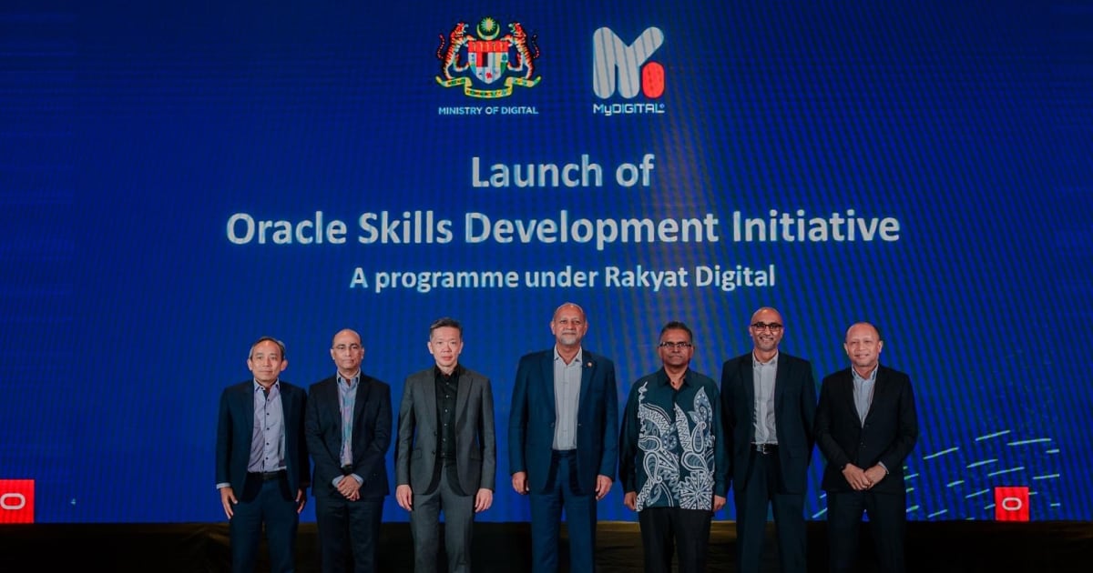 Oracle and MyDIGITAL source image for Malaysia digital innovation and AI upskilling announcement.