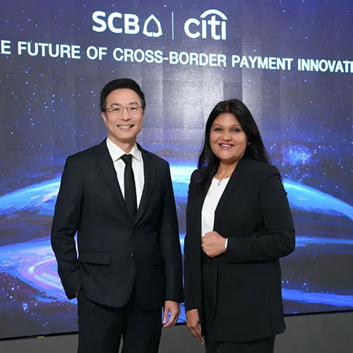 SCB source image for the 24/7 USD Clearing and Citi Token Services announcement.