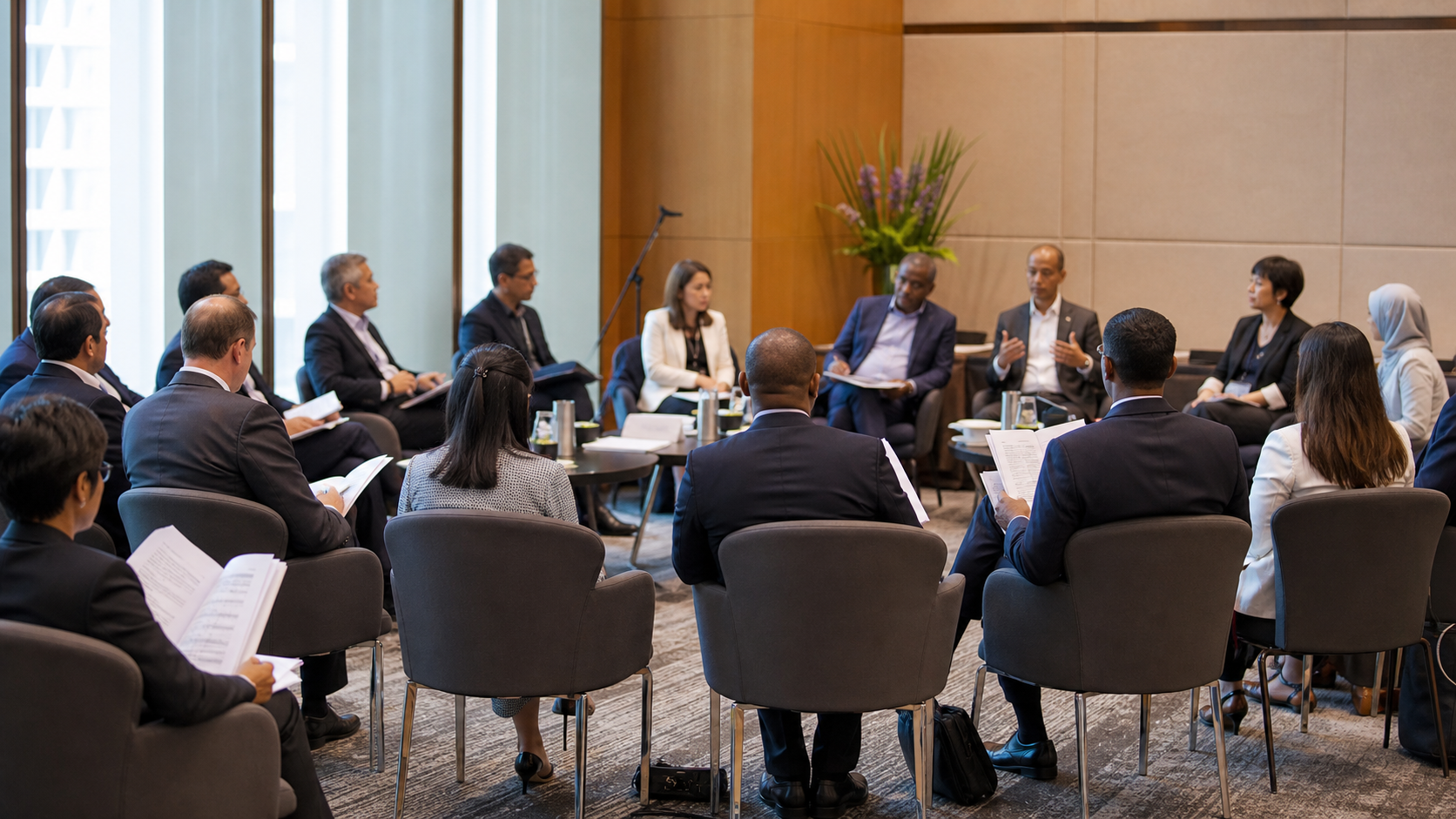 Legislative and policy professionals in a cross-jurisdictional drafting forum.