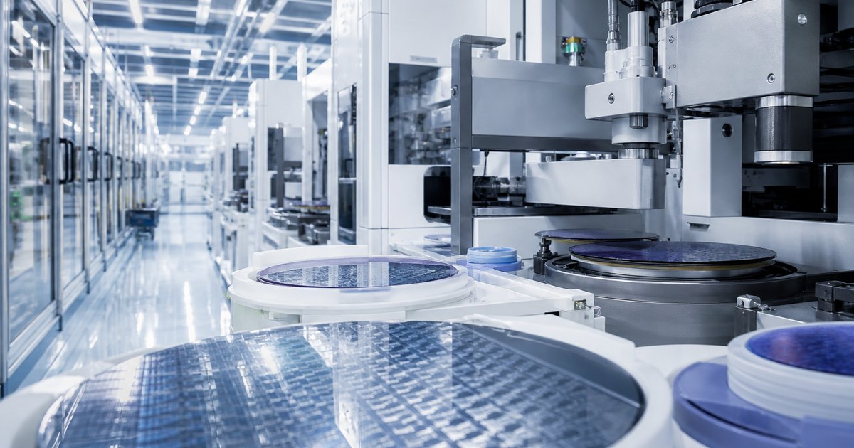 Story-specific editorial illustration for UMC’s US$5 billion Singapore fab puts AI infrastructure demand into production.